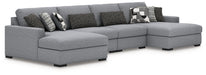 Bealton Sectional with Double Chaise - Furniture 4 Less (Jacksonville, NC)