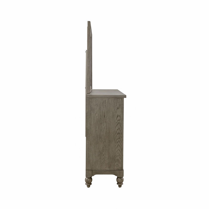 Americana Farmhouse Dresser & Mirror - Furniture 4 Less (Jacksonville, NC)