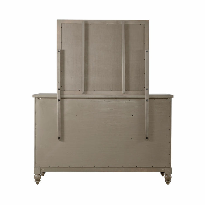 Americana Farmhouse Dresser & Mirror - Furniture 4 Less (Jacksonville, NC)