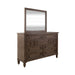Americana Farmhouse King California Sleigh Bed, Dresser & Mirror, Chest - Furniture 4 Less (Jacksonville, NC)