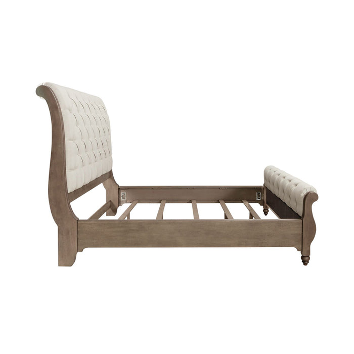 Americana Farmhouse King Sleigh Bed - Furniture 4 Less (Jacksonville, NC)
