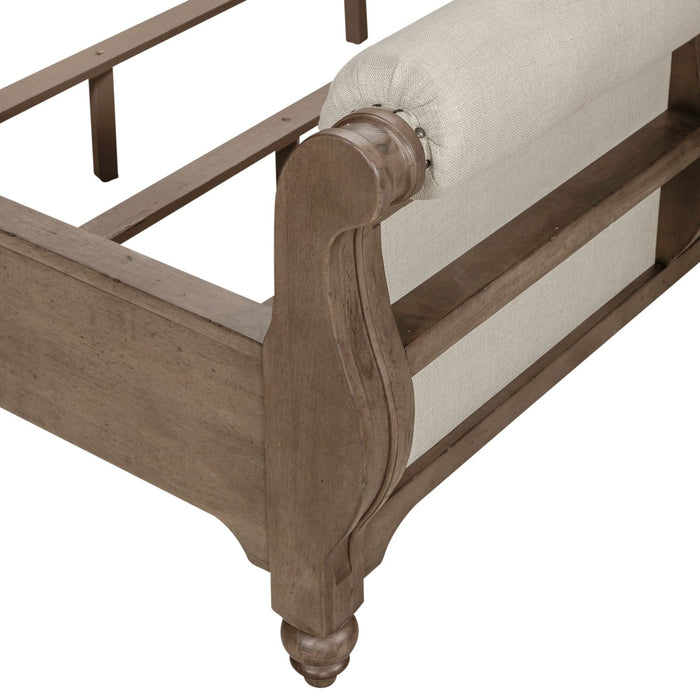 Americana Farmhouse King Sleigh Bed - Furniture 4 Less (Jacksonville, NC)