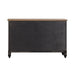 Americana Farmhouse 9 Drawer Dresser in Black - Furniture 4 Less (Jacksonville, NC)