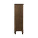 Americana Farmhouse 12 Drawer Chesser in Dusty Taupe and Black - Furniture 4 Less (Jacksonville, NC)