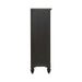 Americana Farmhouse 5 Drawer Chest in Black - Furniture 4 Less (Jacksonville, NC)