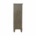 Americana Farmhouse 5 Drawer Chest in Dusty Taupe and Black - Furniture 4 Less (Jacksonville, NC)