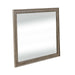 Americana Farmhouse Landscape Mirror in Dusty Taupe and Black - Furniture 4 Less (Jacksonville, NC)