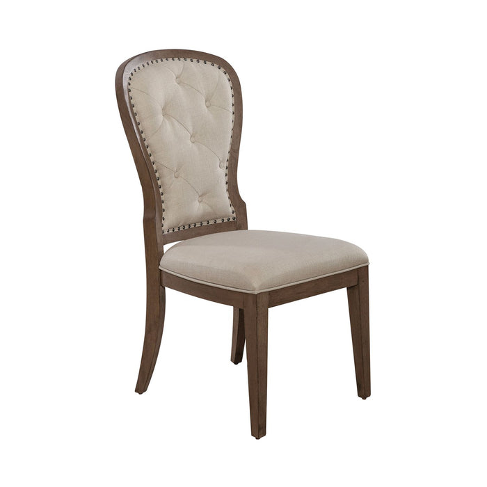 Americana Farmhouse Optional 6 Piece Leg Table Set - Furniture 4 Less (Jacksonville, NC)