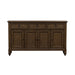 Americana Farmhouse Hall Buffet in Dusty Taupe - Furniture 4 Less (Jacksonville, NC)