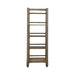 Americana Farmhouse Leaning Pier Bookcase in Dusty Taupe - Furniture 4 Less (Jacksonville, NC)