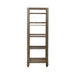 Americana Farmhouse Leaning Pier Bookcase in Dusty Taupe - Furniture 4 Less (Jacksonville, NC)
