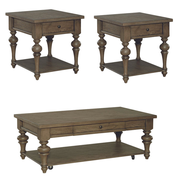 Americana Farmhouse 3 Piece Set - Furniture 4 Less (Jacksonville, NC)