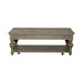 Liberty Furniture Americana Farmhouse Rectangular Cocktail Table in Dusty Taupe - Furniture 4 Less (Jacksonville, NC)
