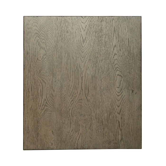 Americana Farmhouse End Table in Dusty Taupe - Furniture 4 Less (Jacksonville, NC)
