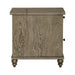 Americana Farmhouse Chair Side Table in Dusty Taupe - Furniture 4 Less (Jacksonville, NC)