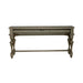 Americana Farmhouse Console Bar Table in Dusty Taupe - Furniture 4 Less (Jacksonville, NC)