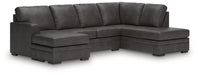Lofton-Pike Sectional with Chaise - Furniture 4 Less (Jacksonville, NC)
