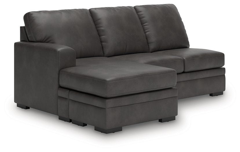 Lofton-Pike Sectional with Chaise - Furniture 4 Less (Jacksonville, NC)