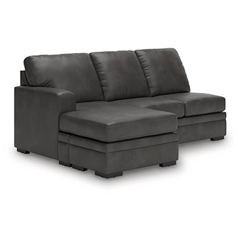 Lofton-Pike Sectional with Chaise - Furniture 4 Less (Jacksonville, NC)