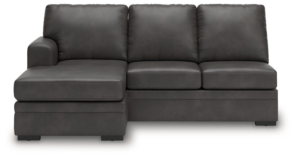 Lofton-Pike Sectional with Chaise - Furniture 4 Less (Jacksonville, NC)