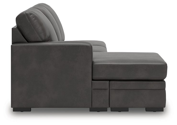 Lofton-Pike Sectional with Chaise - Furniture 4 Less (Jacksonville, NC)
