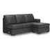 Lofton-Pike Sectional with Chaise - Furniture 4 Less (Jacksonville, NC)