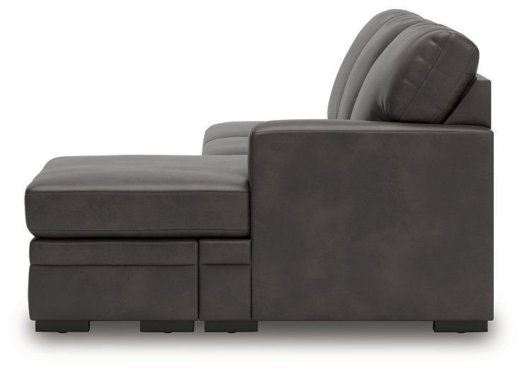 Lofton-Pike Sectional with Chaise - Furniture 4 Less (Jacksonville, NC)
