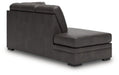 Lofton-Pike Sectional with Chaise - Furniture 4 Less (Jacksonville, NC)