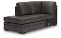 Lofton-Pike Sectional with Chaise - Furniture 4 Less (Jacksonville, NC)