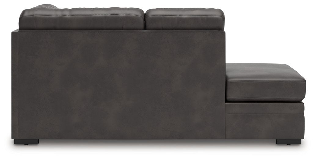 Lofton-Pike Sectional with Chaise - Furniture 4 Less (Jacksonville, NC)