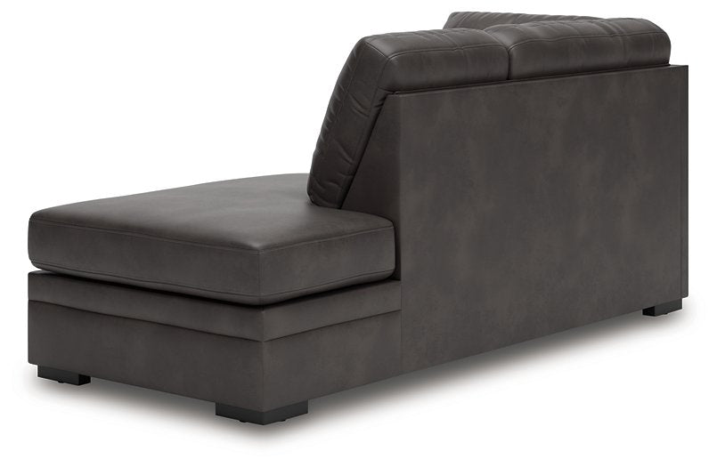 Lofton-Pike Sectional with Chaise - Furniture 4 Less (Jacksonville, NC)