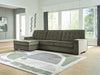 Caspian-Town Sectional with Chaise - Furniture 4 Less (Jacksonville, NC)