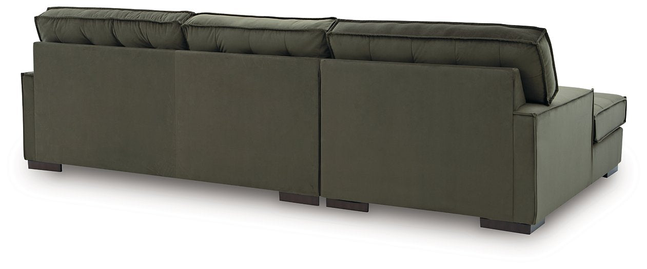 Caspian-Town Sectional with Chaise - Furniture 4 Less (Jacksonville, NC)