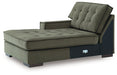 Caspian-Town Sectional with Chaise - Furniture 4 Less (Jacksonville, NC)