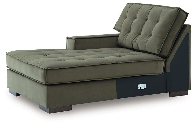Caspian-Town Sectional with Chaise - Furniture 4 Less (Jacksonville, NC)
