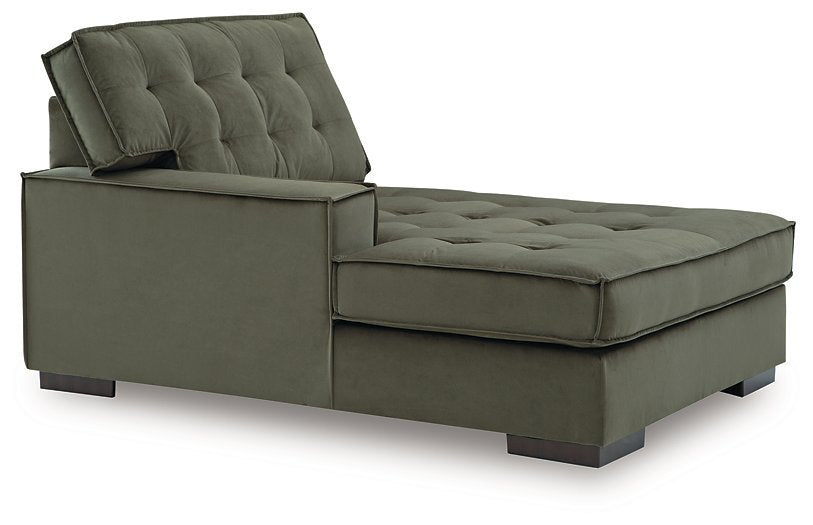 Caspian-Town Sectional with Chaise - Furniture 4 Less (Jacksonville, NC)