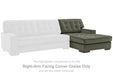 Caspian-Town Sectional with Chaise - Furniture 4 Less (Jacksonville, NC)