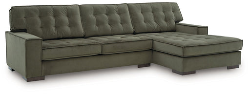 Caspian-Town Sectional with Chaise - Furniture 4 Less (Jacksonville, NC)
