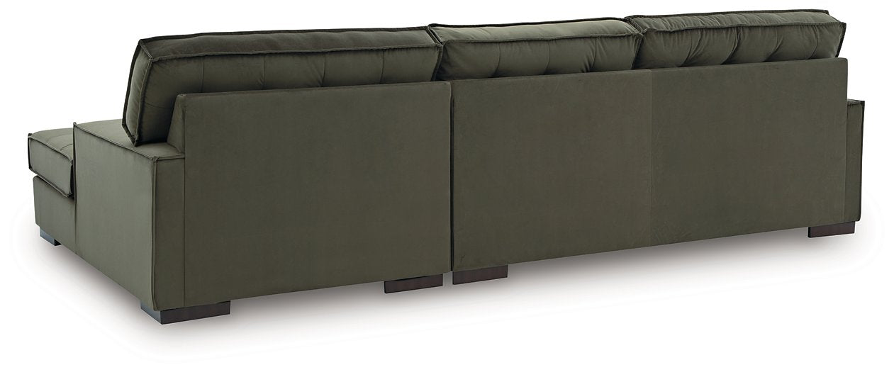 Caspian-Town Sectional with Chaise - Furniture 4 Less (Jacksonville, NC)