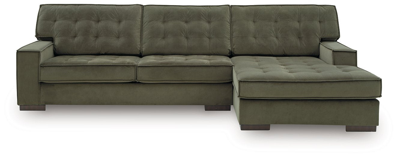 Caspian-Town Sectional with Chaise - Furniture 4 Less (Jacksonville, NC)