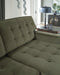 Caspian-Town Sectional with Chaise - Furniture 4 Less (Jacksonville, NC)