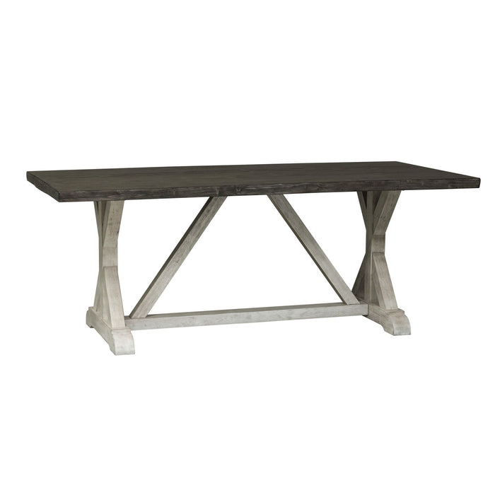 Willowrun Trestle Table - Furniture 4 Less (Jacksonville, NC)