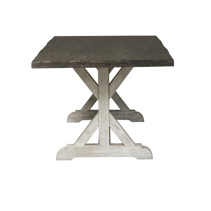 Willowrun Trestle Table - Furniture 4 Less (Jacksonville, NC)