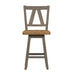 Lindsey Farm Counter Height Swivel Chair (RTA) - Furniture 4 Less (Jacksonville, NC)
