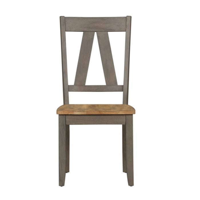Lindsey Farm Splat Back Side Chair (RTA) - Furniture 4 Less (Jacksonville, NC)