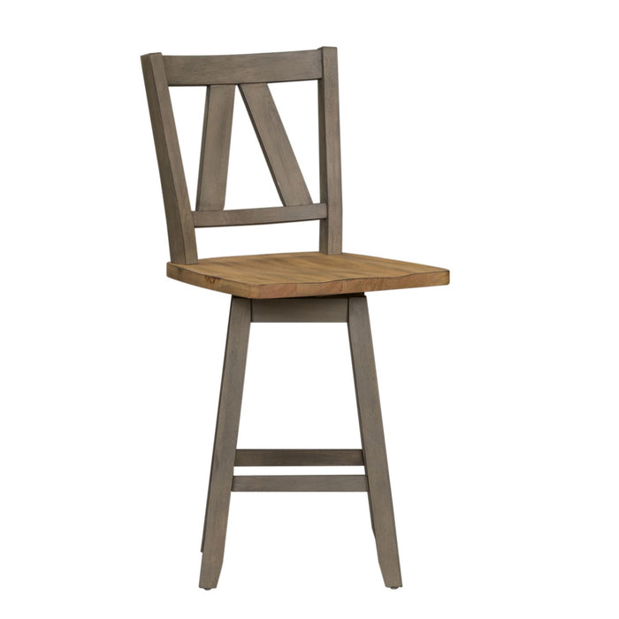 Lindsey Farm 5 Piece Gathering Table Set - Furniture 4 Less (Jacksonville, NC)
