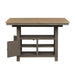 Liberty Furniture Lindsey Farm Kitchen Island in Gray and Sandstone - Furniture 4 Less (Jacksonville, NC)