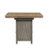 Liberty Furniture Lindsey Farm Kitchen Island in Gray and Sandstone - Furniture 4 Less (Jacksonville, NC)