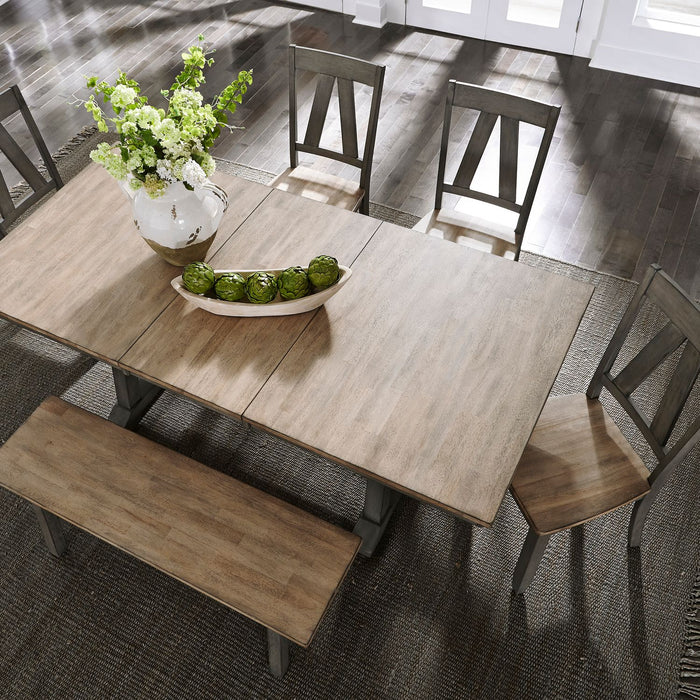 Lindsey Farm Trestle Table - Furniture 4 Less (Jacksonville, NC)