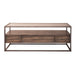 Jamestown Rectangular Cocktail Table in Brown - Furniture 4 Less (Jacksonville, NC)